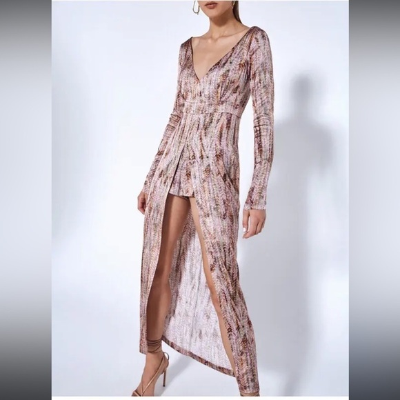 Alexis Audrey Romper in Speckle - Picture 2 of 12